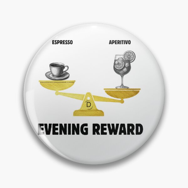 Item preview, Evening Reward - Funny Italian Aperitivo Spritz Cocktail  designed and sold by TheItaliandilemma.