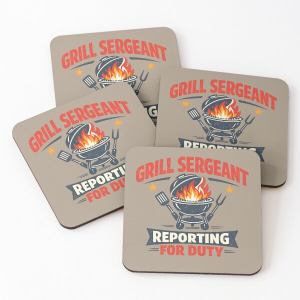 Item preview, Grill Sergeant Reporting for Duty designed and sold by AndreBarnard.