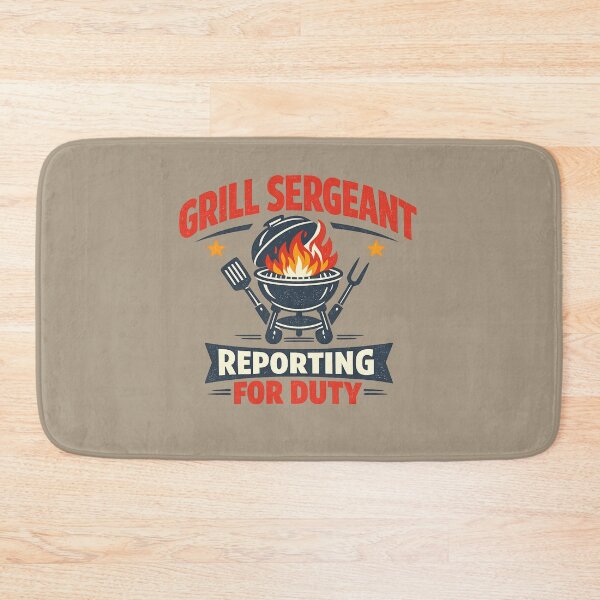 Item preview, Grill Sergeant Reporting for Duty designed and sold by AndreBarnard.