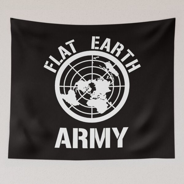 Item preview, Flats Earth Army designed and sold by FlirtyDigital.