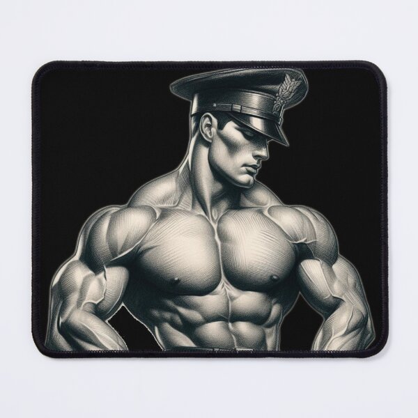Item preview, Vintage Military Daddy Stand At Ease Gay Pride Graphic Design designed and sold by ItsAKinkThing.