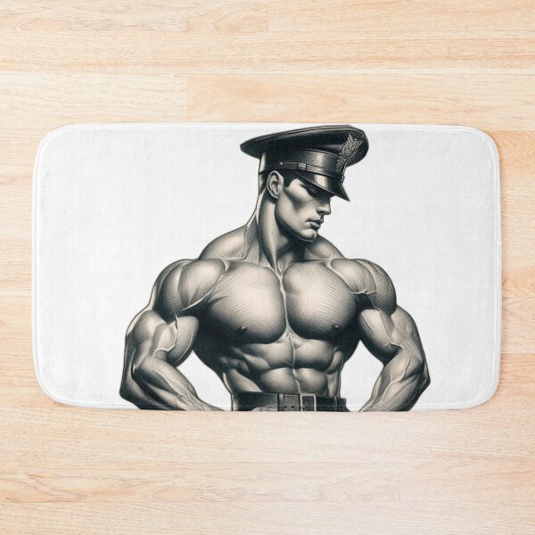 Item preview, Vintage Military Daddy Stand At Ease Gay Pride Graphic Design designed and sold by ItsAKinkThing.