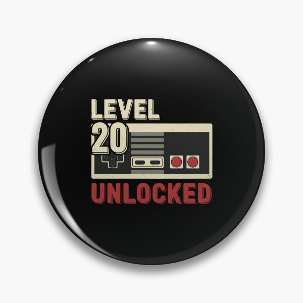 Item preview, Level 20 Unlocked Vintage Gaming Aesthetic designed and sold by PopStars1993.
