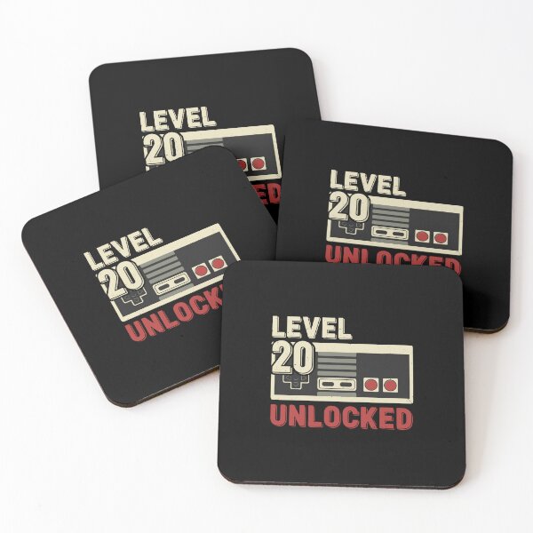 Item preview, Level 20 Unlocked Vintage Gaming Aesthetic designed and sold by PopStars1993.