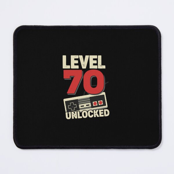 Item preview, Level 70 Unlocked I'm 10 in Dog Years 70th Birthday designed and sold by PopStars1993.