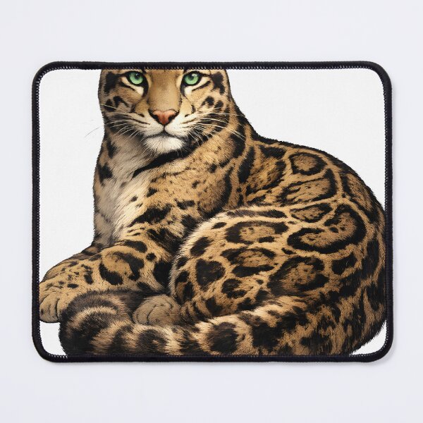 Item preview, Clouded Leopard Wildlife Big Cat Nature Art designed and sold by TheAnimalEdit.