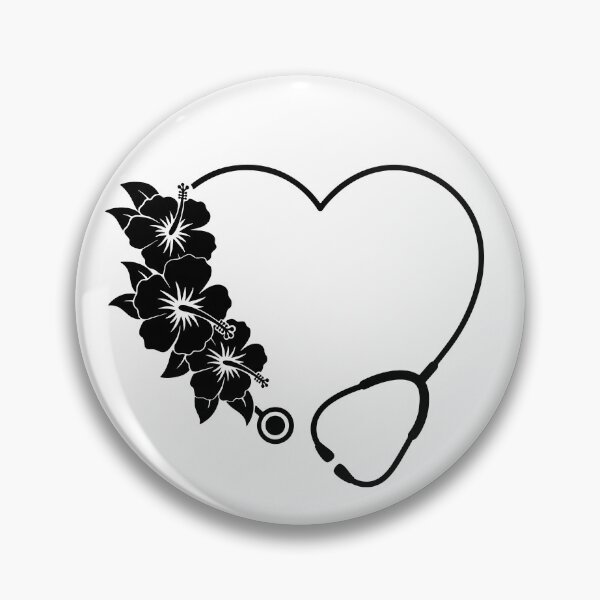 Item preview,  Floral Stethoscope designed and sold by Sweetvoilet.