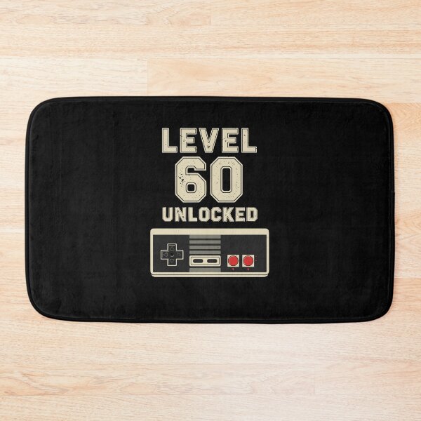 Item preview, Level 60 Unlocked Retro Video Gamer designed and sold by PopStars1993.