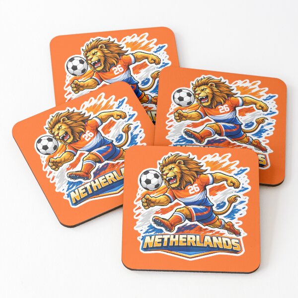 Item preview, Netherlands Football Lion Mascot  designed and sold by Ambroa Stuff.