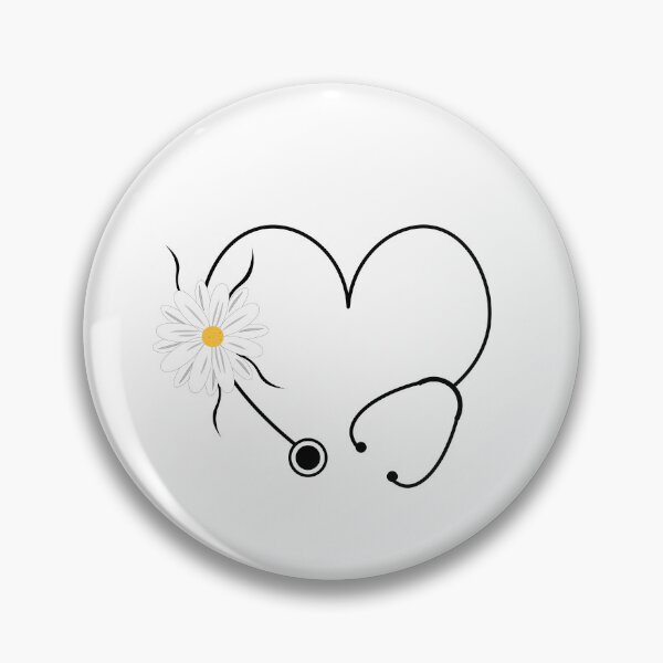 Item preview, Floral Stethoscope designed and sold by Sweetvoilet.