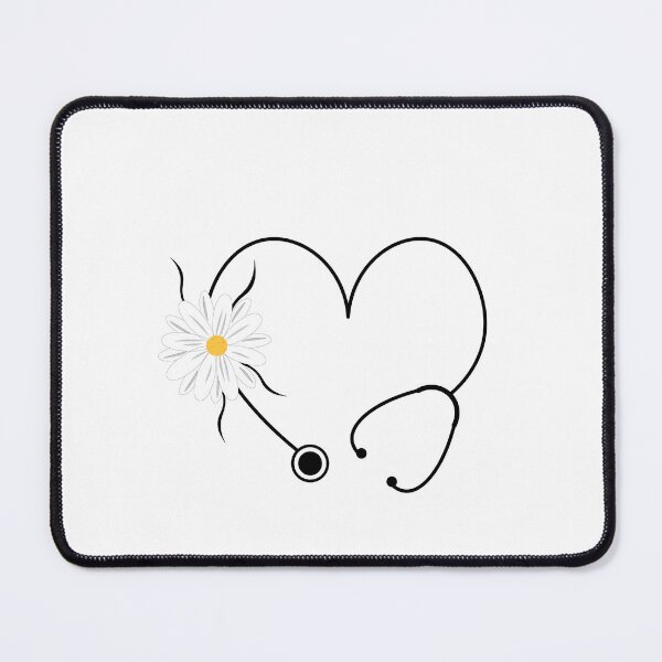 Item preview, Floral Stethoscope designed and sold by Sweetvoilet.