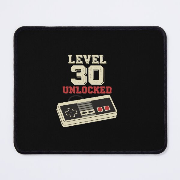 Item preview, Level 30 Unlocked Retro Video Gamer Birthday designed and sold by PopStars1993.