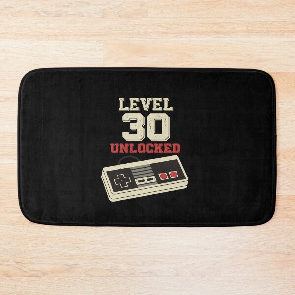 Item preview, Level 30 Unlocked Retro Video Gamer Birthday designed and sold by PopStars1993.