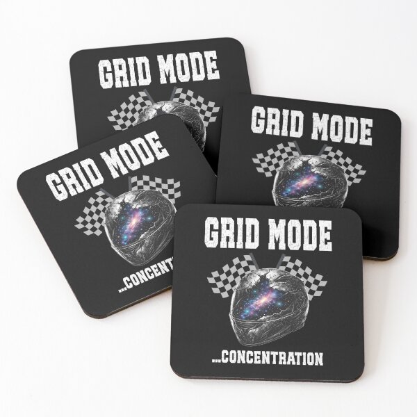 Item preview, Grid Mode Concentration  Racing Driver Mindset on the Starting Grid Helmet Galaxy Mind Motorsport motor racing fans designed and sold by Jt41.