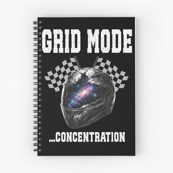 Item preview, Grid Mode Concentration  Racing Driver Mindset on the Starting Grid Helmet Galaxy Mind Motorsport motor racing fans designed and sold by Jt41.