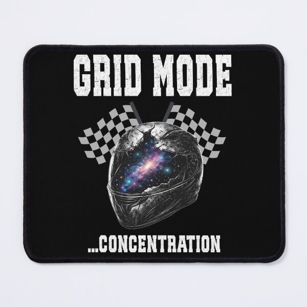Item preview, Grid Mode Concentration  Racing Driver Mindset on the Starting Grid Helmet Galaxy Mind Motorsport motor racing fans designed and sold by Jt41.