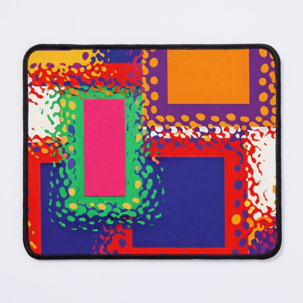 Item preview, Colorful Geometric Pop Art Pattern – Bold Abstract Retro Wall Art designed and sold by Kaleidoscope Print.