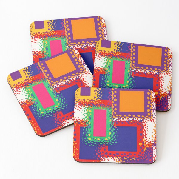 Item preview, Colorful Geometric Pop Art Pattern – Bold Abstract Retro Wall Art designed and sold by Kaleidoscope Print.