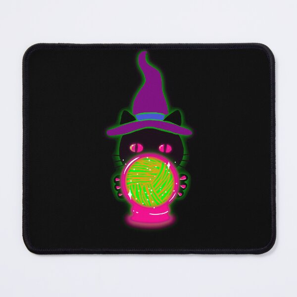 Item preview, Witch Cat With Glowing Magical Ball designed and sold by ArtyWares.