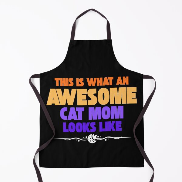 Item preview, This is what an awesome cat mom looks like Classic Funny T-Shirt designed and sold by OldSkullDesigns.
