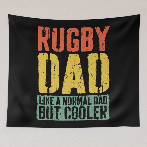 Item preview, Rugby Dad Like a Normal Dad But Cooler Vintage Rugby  designed and sold by GabrieSketcham.