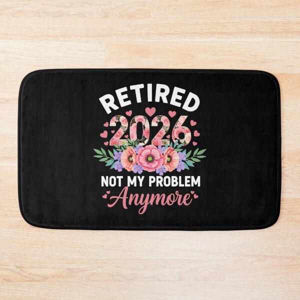 Item preview, Retired 2026 Not My Problem Anymore Floral Women Retirement designed and sold by PopStars1993.