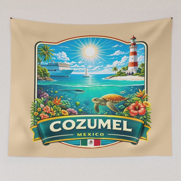 Item preview, Cozumel, Mexico - Caribbean Reef designed and sold by Myra365Art.