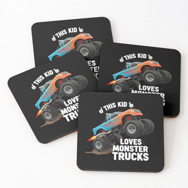 Item preview, This Kid Loves Monster Trucks Boys and Girls designed and sold by PopStars1993.