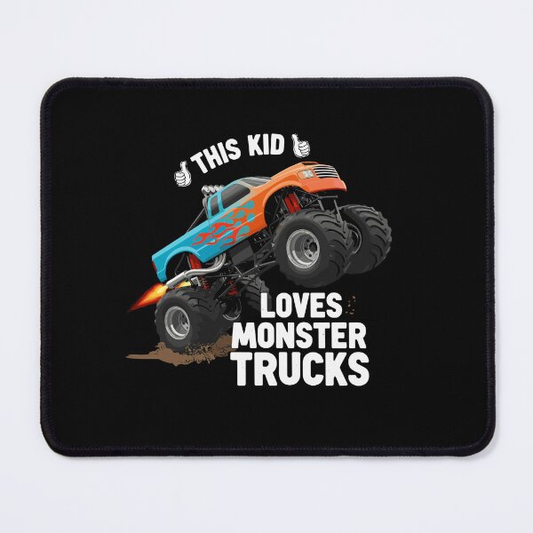 Item preview, This Kid Loves Monster Trucks Boys and Girls designed and sold by PopStars1993.