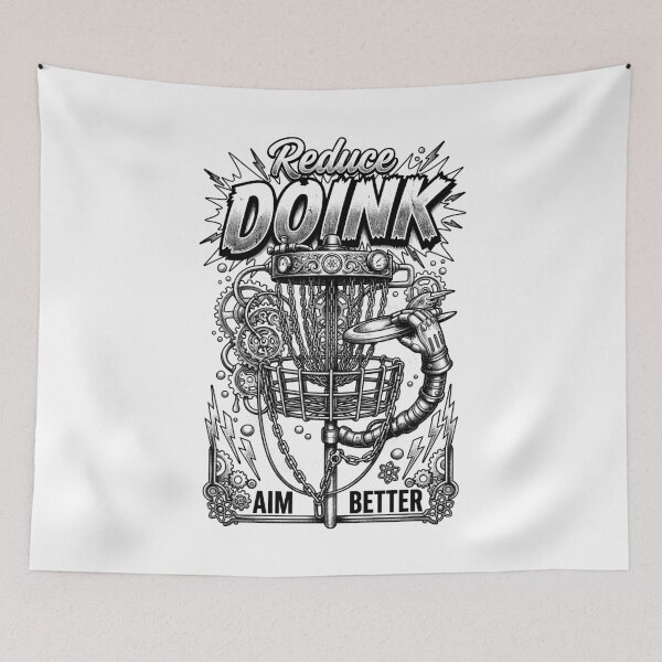 Item preview, Funny Disc Golf Player Reduce Doink Aim Better Basket designed and sold by GrandeDuc.