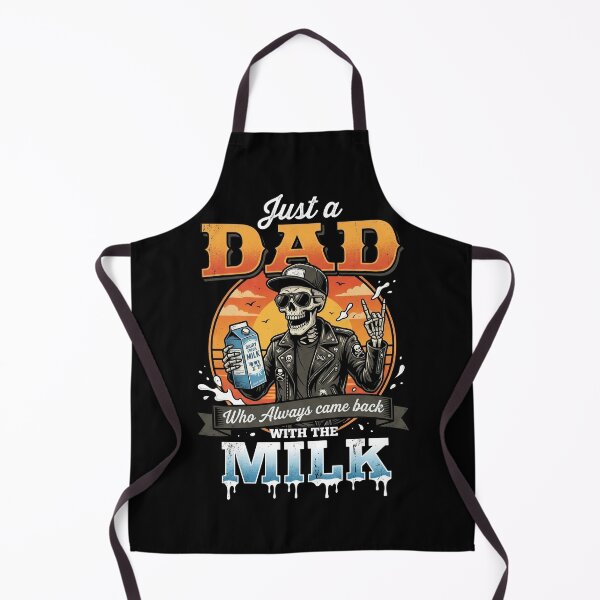 Item preview, Papa Skeleton, Just A Dad Who Always Came Back with The Milk designed and sold by OlakunleOloroz.