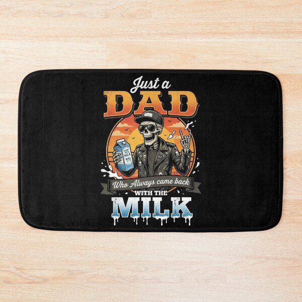 Item preview, Papa Skeleton, Just A Dad Who Always Came Back with The Milk designed and sold by OlakunleOloroz.