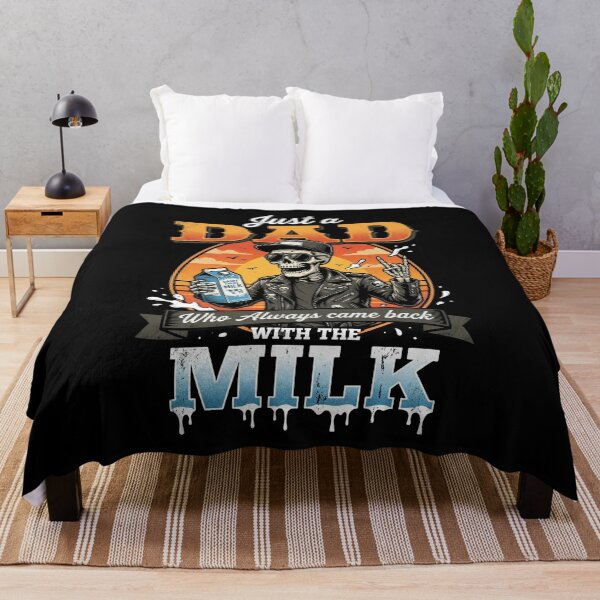 Item preview, Papa Skeleton, Just A Dad Who Always Came Back with The Milk designed and sold by OlakunleOloroz.