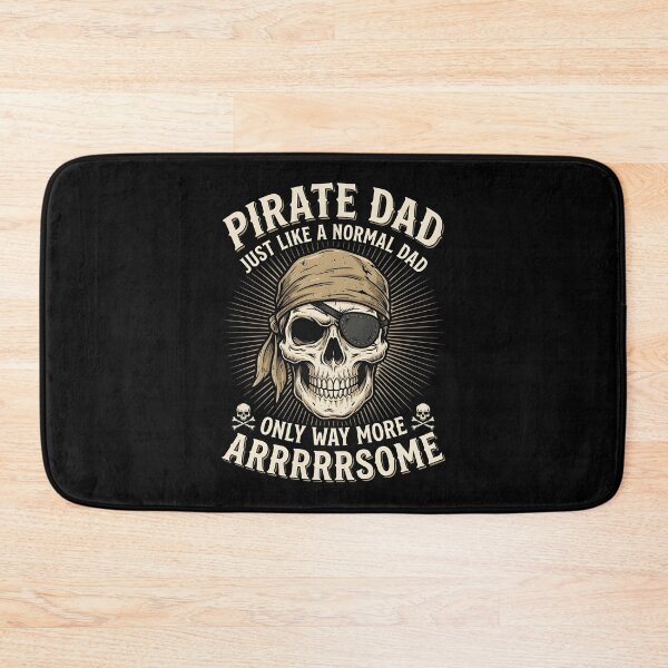 Item preview, Pirate Dad Like Normal But Arrrsome Fathers Day Papa Men designed and sold by OlakunleOloroz.