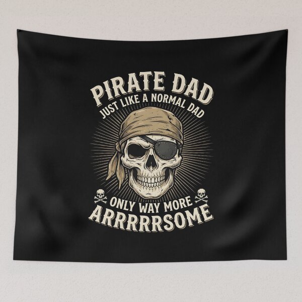 Item preview, Pirate Dad Like Normal But Arrrsome Fathers Day Papa Men designed and sold by OlakunleOloroz.