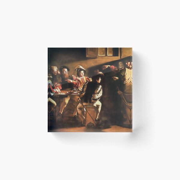 Item preview, The Calling of Saint Matthew (1600) by Caravaggio designed and sold by stevepmp.