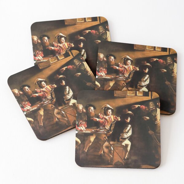 Item preview, The Calling of Saint Matthew (1600) by Caravaggio designed and sold by stevepmp.