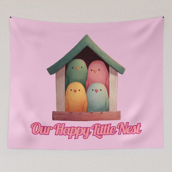 Item preview, Our Happy Little Nest designed and sold by bubblyrainbow.