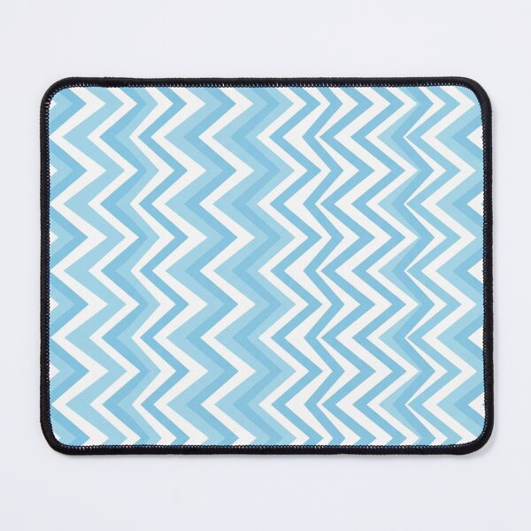 Item preview, Soft Blue Chevron Geometric Pattern designed and sold by Jedillm .