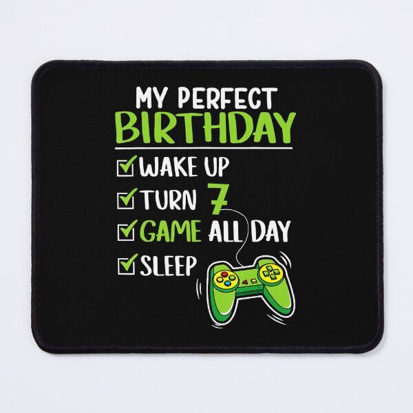 Item preview, My Perfect Birthday Gamer 7 Years Old Gaming Checklist designed and sold by FGTV2021.