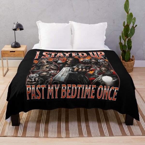 Item preview, I Stayed Up Past My Bedtime Skeleton Meme Dark Humor designed and sold by tadmercado.
