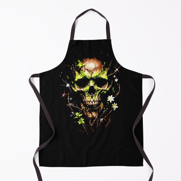 Item preview, Mossy Skull Graphic Tee for Psychedelic Forest Vibes designed and sold by VikArtStudio.