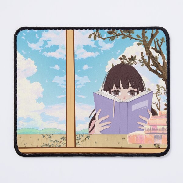 Item preview, Whimsical Aesthetic Girl Reading Book designed and sold by Kriz-Kove.