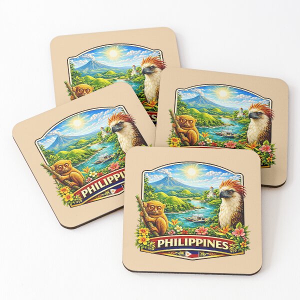 Item preview, Philippines - Mayon Volcano, Chocolate Hills designed and sold by Myra365Art.