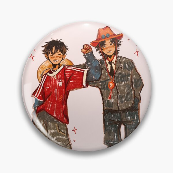 Item preview, Luffy and Ace designed and sold by angiflxwies.