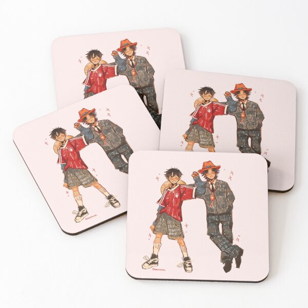 Item preview, Luffy and Ace designed and sold by angiflxwies.