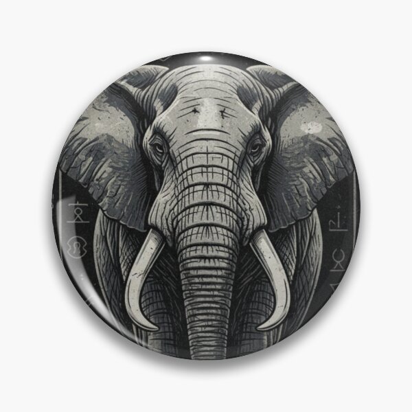 Item preview, Built to Endure Elephant Sticker – Resilient Sou designed and sold by SavannaStrikes.