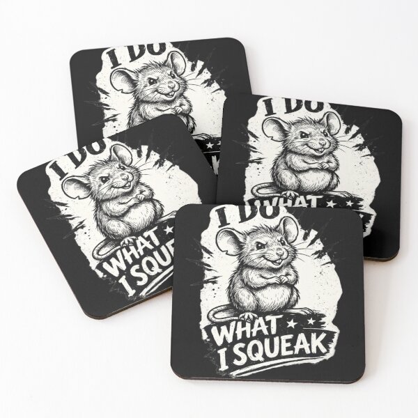 Item preview, I Do What I Squeak designed and sold by LittleLoopArt.