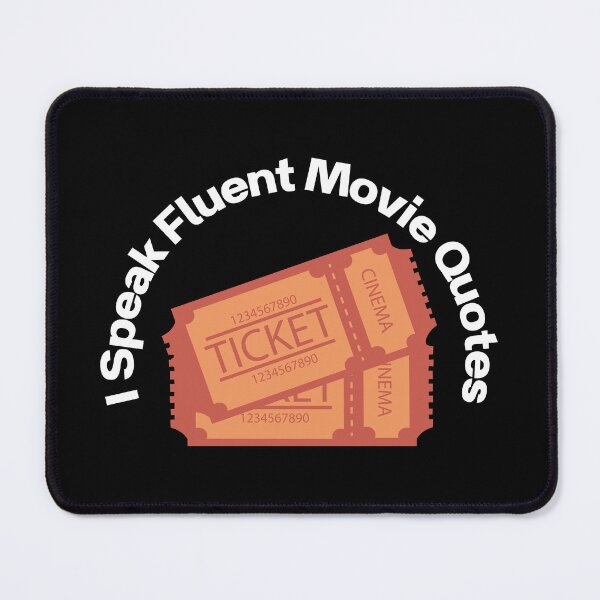 Item preview, I Speak Fluent Movie Quotes designed and sold by SWETA HALDER.