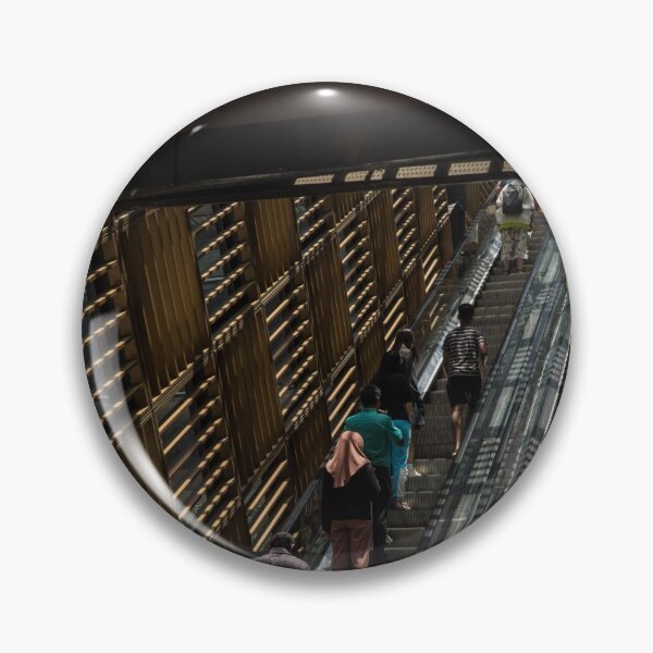 Item preview, Urban Escalator with Red Umbrella designed and sold by sinseeho.